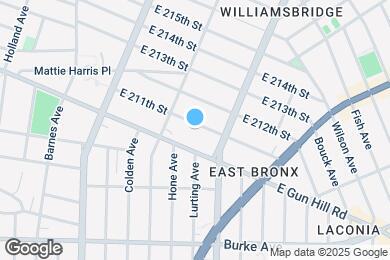 Map image of the property - 1042 E 211th St