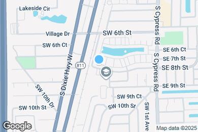 Map image of the property - 290 SW 7th Ct