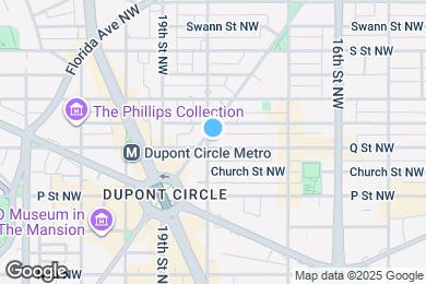 Map image of the property - 1601 18th St NW