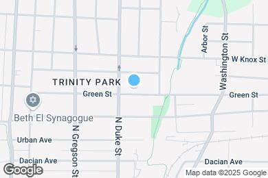 Map image of the property - 822 Green St