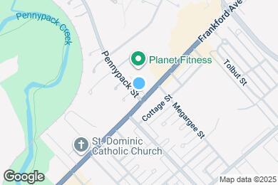 Map image of the property - 8712 Frankford Ave