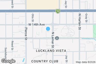 Map image of the property - 1334 Marshall St