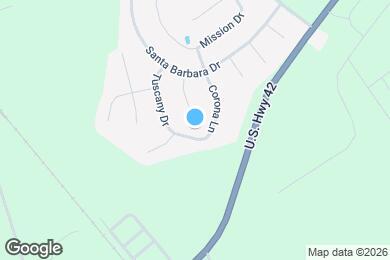 Map image of the property - 10136 Corona Ln