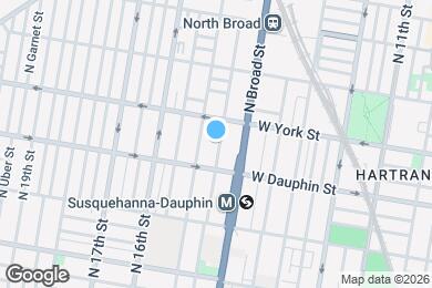 Map image of the property - 2334 N Carlisle St
