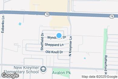 Map image of the property - 1306 Wyndham Dr