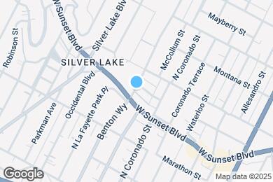Map image of the property - 1110 1/2 Benton Way