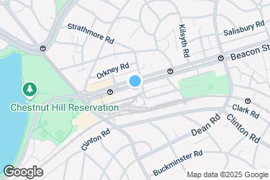 Map image of the property - 1895 Beacon St