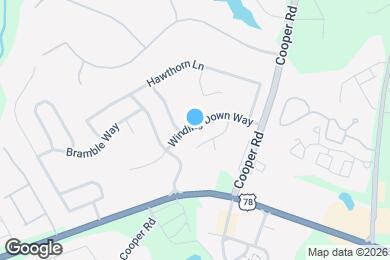 Map image of the property - 1028 Winding Down Way