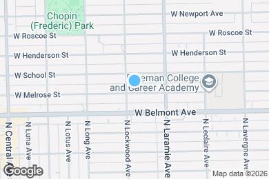 Map image of the property - 5254 W Melrose St