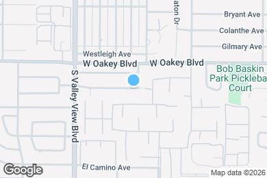 Map image of the property - 3313 W El Cortez Ave
