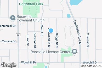 Map image of the property - 2816 Fernwood St
