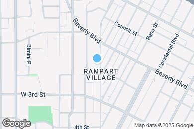 Map image of the property - 157 S Hoover St