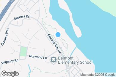 Map image of the property - 830 Belmont Bay Dr