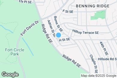 Map image of the property - 4200 H St SE
