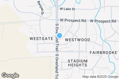 Map image of the property - 1736 Palm Dr