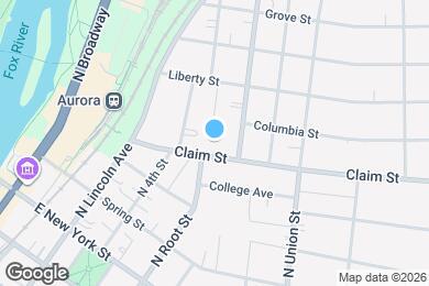 Map image of the property - 438 Claim St