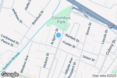 Map image of the property - 170 Lewis Ave