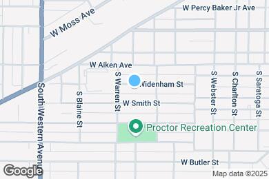 Map image of the property - 1522 W Widenham St
