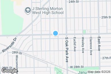 Map image of the property - 6830 26th St