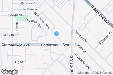 Map image of the property - 148 N Palomar Ave
