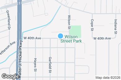 Map image of the property - 4000 Harrison St