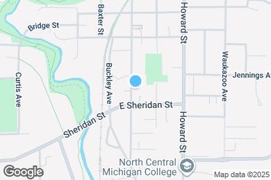 Map image of the property - 1115 Emmet St
