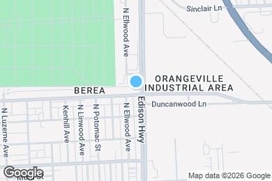 Map image of the property - 3116 Federal St