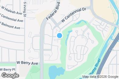 Map image of the property - 2940 W Centennial Dr