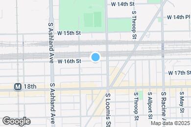 Map image of the property - 1425 W 16th St