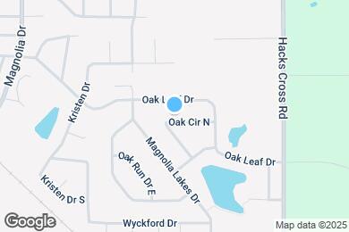 Map image of the property - 10676 Oak Cir N