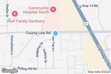 Map image of the property - 1281 Tree Top Ln