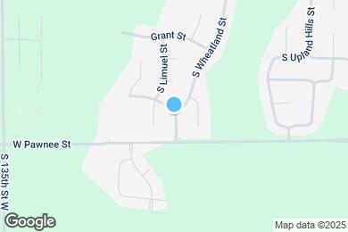 Map image of the property - 2407 S Wheatland St