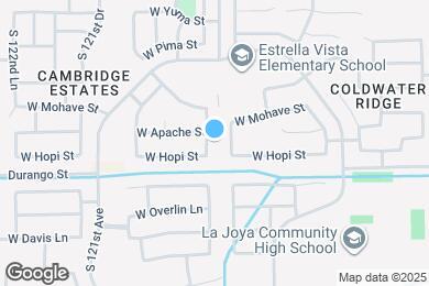 Map image of the property - 1805 S 119th Dr