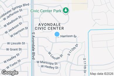 Map image of the property - 11329 W Harrison St