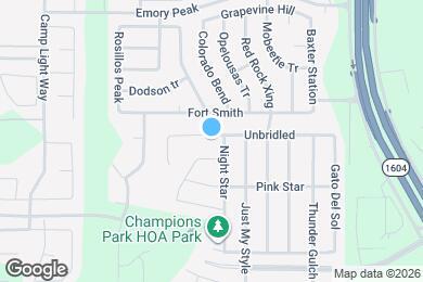 Map image of the property - 11358 Unbridled