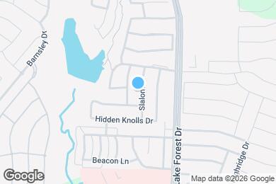 Map image of the property - 2513 Slalom Dr