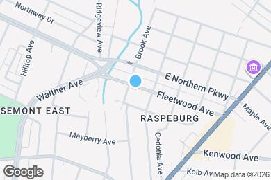Map image of the property - 3807 Fleetwood Ave