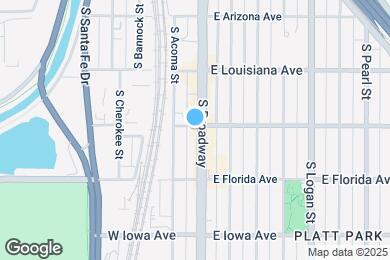 Map image of the property - 4 W Arkansas Ave