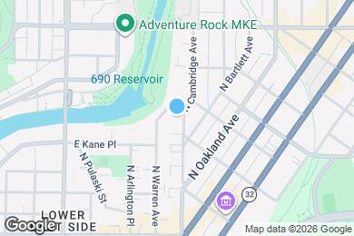 Map image of the property - 1939 N Cambridge Ave
