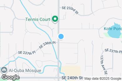 Map image of the property - 13202 SE 236th Pl