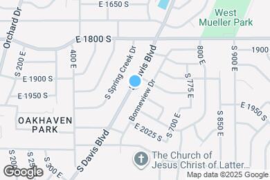 Map image of the property - 1943 S Davis Blvd