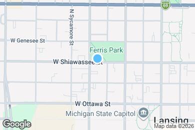 Map image of the property - 517 W Shiawassee St