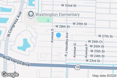 Map image of the property - 1562 W 26th Ct