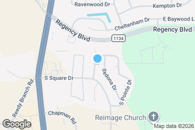 Map image of the property - 3909 Granada Dr
