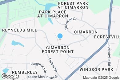 Map image of the property - 1333 Cedar Branch Ct