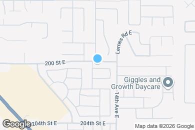 Map image of the property - 1219 200th St Ct E