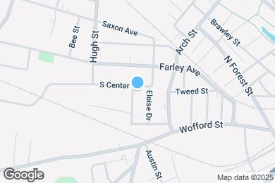 Map image of the property - 551 S Center St
