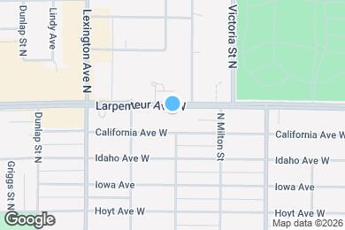 Map image of the property - 996 Larpenteur Ave West