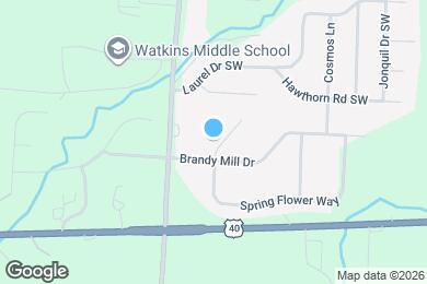 Map image of the property - 103 Spring Brook Ct
