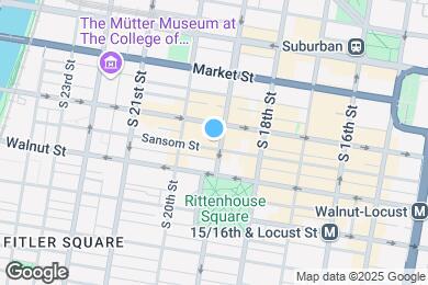 Map image of the property - Rittenhouse Quarter